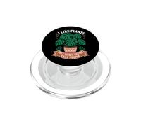 J'aime Les Plantes, Elles écoutent Mieux Que Les Gens PopSockets PopGrip pour MagSafe