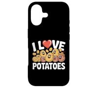 J'aime Les Pommes de Terre Mignonnes Visages Coque pour iPhone 17