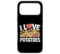 J'aime Les Pommes de Terre Mignonnes Visages Coque pour iPhone 17 Pro Max