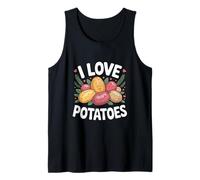 J'aime Les Pommes de Terre, Un Joli Design Amusant Débardeur