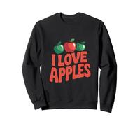 J'aime Les Pommes ! Fun Fruit Lovers Sweatshirt