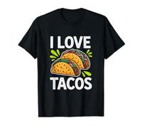 J'aime Les Tacos exprimant sa Passion pour Les Tacos T-Shirt Graphique avec Valeur