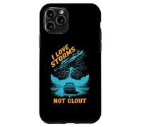 J'aime Les tempêtes, Pas d'influence, Les observateurs météorologiques et Les Fans de Science Coque pour iPhone 11 Pro
