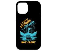J'aime Les tempêtes, Pas d'influence, Les observateurs météorologiques et Les Fans de Science Coque pour iPhone 12/12 Pro