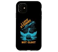 J'aime Les tempêtes, Pas d'influence, Les observateurs météorologiques et Les Fans de Science Coque pour iPhone 11