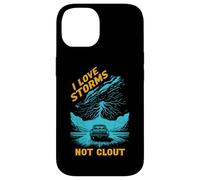 J'aime Les tempêtes, Pas d'influence, Les observateurs météorologiques et Les Fans de Science Coque pour iPhone 14