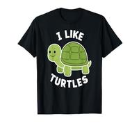 J'aime Les Tortues Humour Nature Dessin Animé T-Shirt
