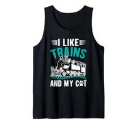 J'aime Les Trains et Mon Chat Débardeur