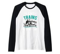 J'aime Les Trains et Mon Chat Manche Raglan