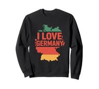 J'aime Les Voyages de fête en Allemagne Sweatshirt