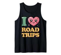 J'aime Les Voyages en Voiture Débardeur