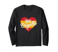 J'aime l'Espagne Spanish Heart Spain Lover Spain Spain is My Fierté Manche Longue