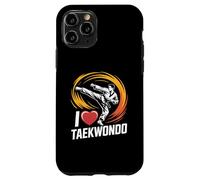 J'aime l'esprit des arts martiaux pour les passionnés de taekwondo Coque pour iPhone 11 Pro