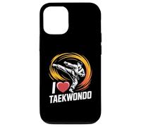 J'aime l'esprit des arts martiaux pour les passionnés de taekwondo Coque pour iPhone 12/12 Pro