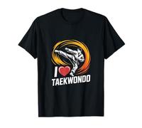J'aime l'esprit des arts martiaux pour les passionnés de taekwondo T-Shirt