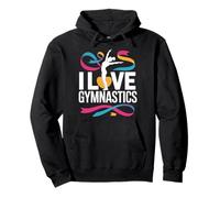 J'aime l'esprit des passionnés de Gymnastique Sweat à Capuche