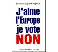 J'aime l'Europe je vote Non