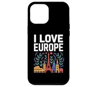 J'aime l'europe, Sites célèbres et Voyages Coque pour iPhone 12 Pro Max