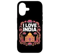 J'aime l'Inde Lotus Taj Mahal Coque pour iPhone 17