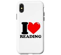 J'aime Lire Coque pour iPhone X/XS