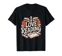 J'aime Lire des Livres, Amusant pour Les Amateurs de littérature T-Shirt Graphique avec Valeur