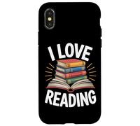 J'aime Lire des Livres Coque pour iPhone X/XS