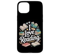 J'aime Lire des Livres pour passionnés de Design Coque pour iPhone 15 Plus