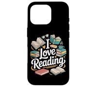 J'aime Lire des Livres pour passionnés de Design Coque pour iPhone 16 Pro