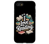 J'aime Lire des Livres pour passionnés de Design Coque pour iPhone SE (2020) / 7/8