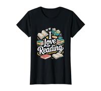 J'aime Lire des Livres pour passionnés de Design T-Shirt Graphique avec Valeur