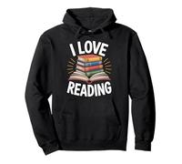 J'aime Lire des Livres Sweat à Capuche