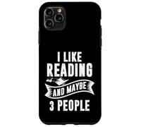 J'aime Lire et Peut-être 3 Personnes Coque pour iPhone 11 Pro Max