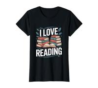 J'aime Lire Les Amateurs de Livres T-Shirt Graphique avec Valeur