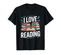 J'aime Lire Les Amateurs de Livres T-Shirt Graphique avec Valeur