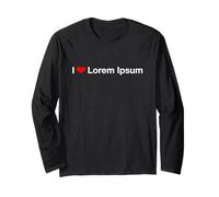 J'aime Lorem Ipsum Manche Longue