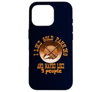 J'aime l'orpaillage et J'aime Peut-être 3 Personnes Hobby Design Coque pour iPhone 16 Pro