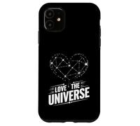 J'aime l'univers Constellation Cœur Espace Cosmos Coque pour iPhone 11