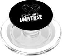 J'aime l'univers Constellation Cœur Espace Cosmos PopSockets PopGrip pour MagSafe