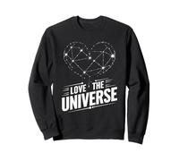 J'aime l'univers Constellation Cœur Espace Cosmos Sweatshirt