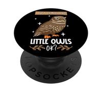 J'aime ma Chouette chevêche PopSockets PopGrip Adhésif
