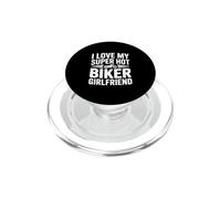 J'aime ma Copine Motarde Super Sexy PopSockets PopGrip pour MagSafe