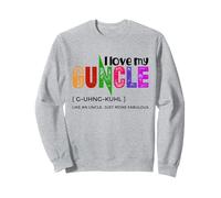 J'aime ma définition de Guncle Rainbow Pride Like an Oncle Sweatshirt