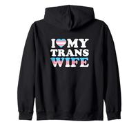 J'aime ma Femme transgenre LGBTQ Sweat à Capuche