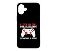 J'aime ma Fille Plus Que Les Jeux vidéo, mais ne m'obligez Pas à Le prouver Coque pour iPhone 16 Plus