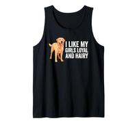 J'aime ma Fille, Un Labrador Retriever Loyal et Poilu, Yellow Lab Débardeur