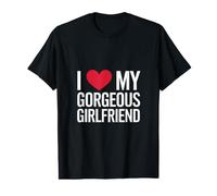 J'aime ma Magnifique Petite Amie GF T-Shirt Graphique avec Valeur