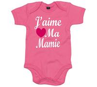 J'aime MA Mamie' 47-62 Rose bébé Bodysuit