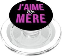 J'aime Ma Mère Mère Meilleur Cadeau de Fête des Mères PopSockets PopGrip pour MagSafe