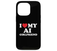 J'aime ma Petite Amie IA Funny Tech Virtual Love Coque pour iPhone 13 Pro