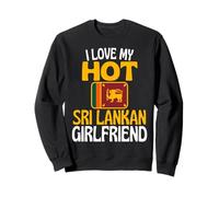 J'aime ma Petite Amie sri-lankaise drôle Sri Lanka Sweatshirt